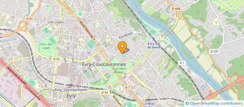 localisation de l'entreprise MONSIEUR MICHEL CALMUS à EVRY-COURCOURONNES