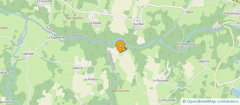 localisation de l'entreprise MONSIEUR MICHEL CALSOLARI  CHATEAUPONSAC