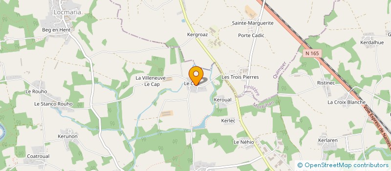 localisation de l'entreprise MONSIEUR MICHEL CALVARY  GUIDEL