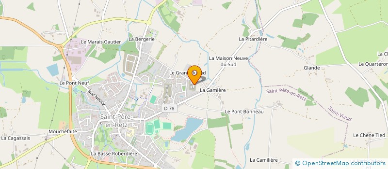 localisation de l'entreprise MONSIEUR MICHEL CALVEZ à SAINT-PERE-EN-RETZ