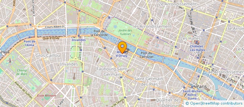 localisation de l'entreprise MONSIEUR MICHEL CAM  PARIS