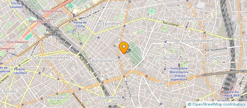 localisation de l'entreprise MONSIEUR MICHEL CAMBAZARD  PARIS