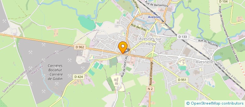 localisation de l'entreprise MONSIEUR MICHEL CAMBON à AVESNES-SUR-HELPE