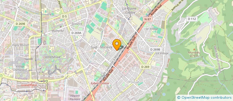 localisation de l'entreprise MONSIEUR MICHEL CAMBON à SAINT-MARTIN-D'HERES