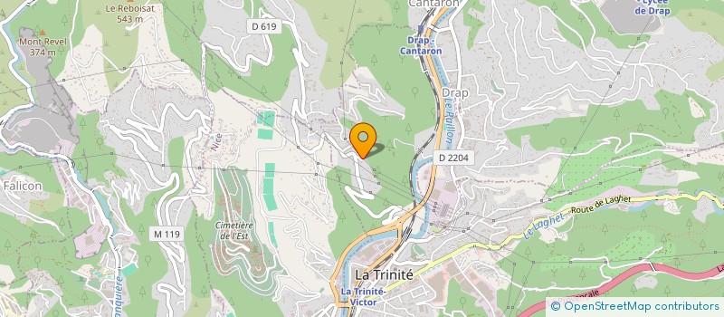 localisation de l'entreprise MONSIEUR MICHEL CAMBRA  DRAP