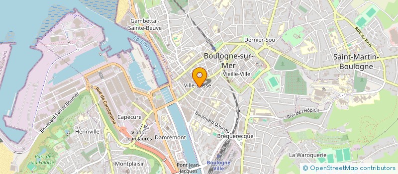 localisation de l'entreprise MONSIEUR MICHEL CAMUS à BOULOGNE-SUR-MER