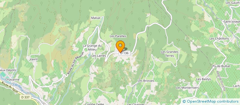 localisation de l'entreprise MONSIEUR MICHEL CANARD à DEUX-GROSNES