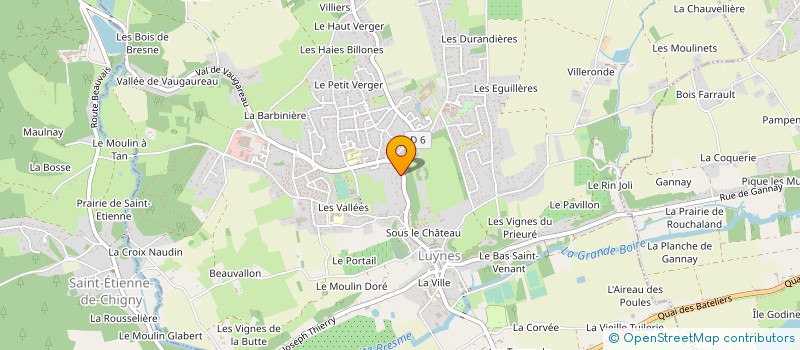localisation de l'entreprise MONSIEUR MICHEL CANDILLON à LUYNES