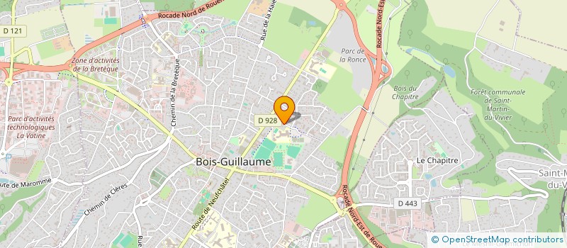 localisation de l'entreprise MONSIEUR MICHEL CANEVARI à BOIS-GUILLAUME