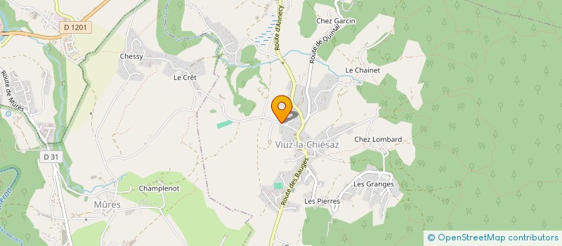 localisation de l'entreprise MONSIEUR MICHEL CANOVA à VIUZ-LA-CHIESAZ