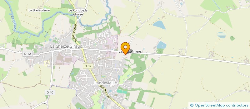 localisation de l'entreprise MONSIEUR MICHEL CANTIN à LANDEVIEILLE