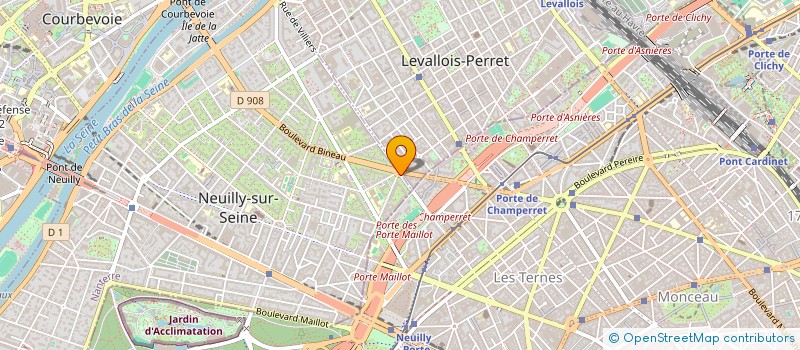 localisation de l'entreprise MONSIEUR MICHEL CANU à NEUILLY-SUR-SEINE