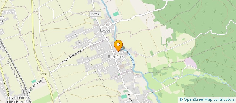 localisation de l'entreprise MONSIEUR MICHEL CAPDEPON  BORDERES