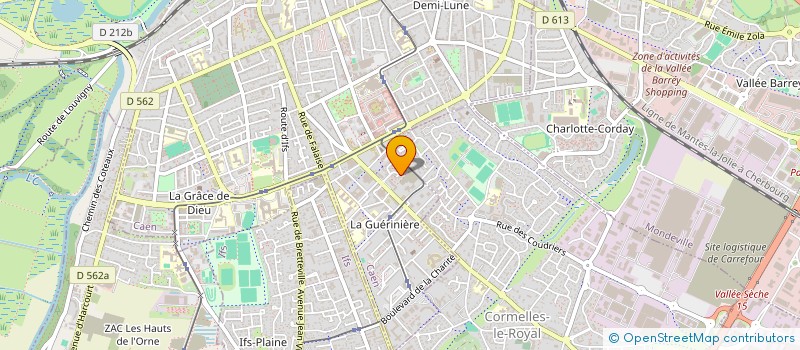 localisation de l'entreprise MONSIEUR MICHEL CAPLOT à CAEN