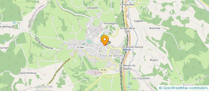 localisation de l'entreprise MONSIEUR MICHEL CARCENAC à PAYS DE BELVES