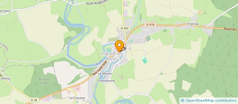 localisation de l'entreprise MONSIEUR MICHEL CARDON à CHATILLON-EN-BAZOIS
