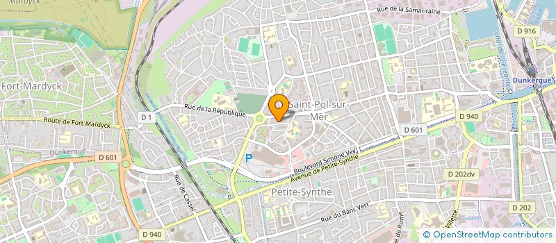 localisation de l'entreprise MONSIEUR MICHEL CARLIER à DUNKERQUE