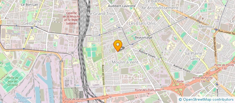 localisation de l'entreprise MONSIEUR MICHEL CARMONA  VENISSIEUX