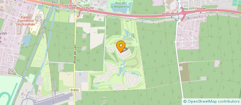 localisation de l'entreprise MONSIEUR MICHEL CARRARA  GUJAN-MESTRAS