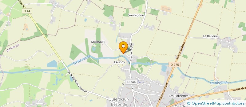 localisation de l'entreprise MONSIEUR MICHEL CARRIGNON à QUIERS-SUR-BEZONDE
