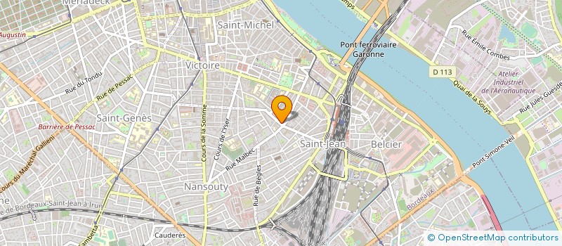 localisation de l'entreprise MONSIEUR MICHEL CARRILLO  BORDEAUX