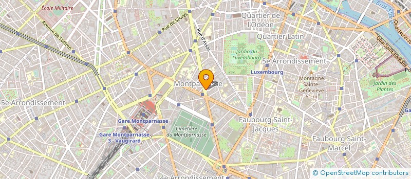 localisation de l'entreprise MONSIEUR MICHEL CARRIOU  PARIS