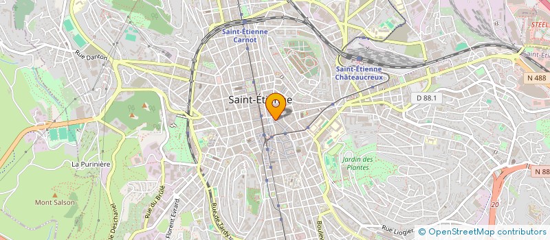localisation de l'entreprise MONSIEUR MICHEL CASERTA à SAINT-ETIENNE