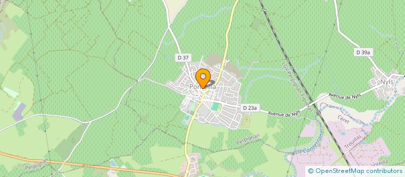 localisation de l'entreprise MONSIEUR MICHEL CASES  SAINTE-COLOMBE-DE-LA-COMMANDERIE