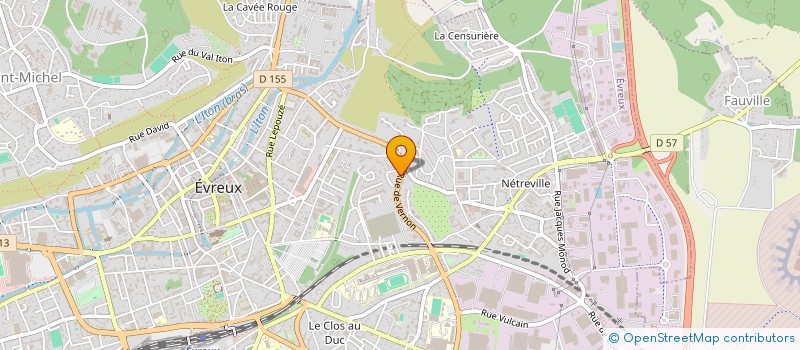 localisation de l'entreprise MONSIEUR MICHEL CASIER  EVREUX