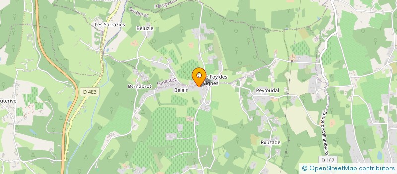 localisation de l'entreprise MONSIEUR MICHEL CASTANG à BERGERAC