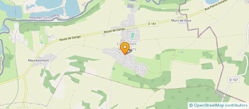 localisation de l'entreprise MONSIEUR MICHEL CASTANO à COURCELLES-LES-GISORS