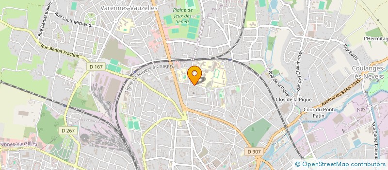 localisation de l'entreprise MONSIEUR MICHEL CATEL à NEVERS