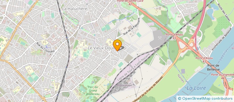 localisation de l'entreprise MONSIEUR MICHEL CAUDAL à NANTES