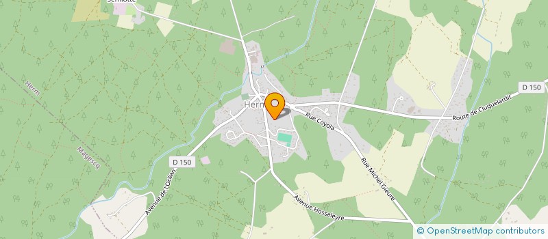 localisation de l'entreprise MONSIEUR MICHEL CAUP  MEES