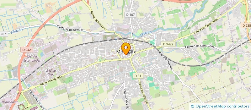 localisation de l'entreprise MONSIEUR MICHEL CAVA  MONTEUX