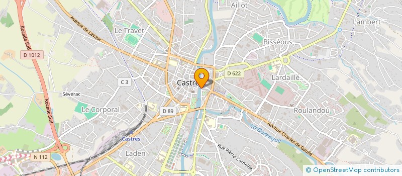 localisation de l'entreprise MONSIEUR MICHEL CAVAILLES  CASTRES