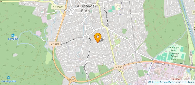 localisation de l'entreprise MONSIEUR MICHEL CAZAUX SENA à LA TESTE-DE-BUCH