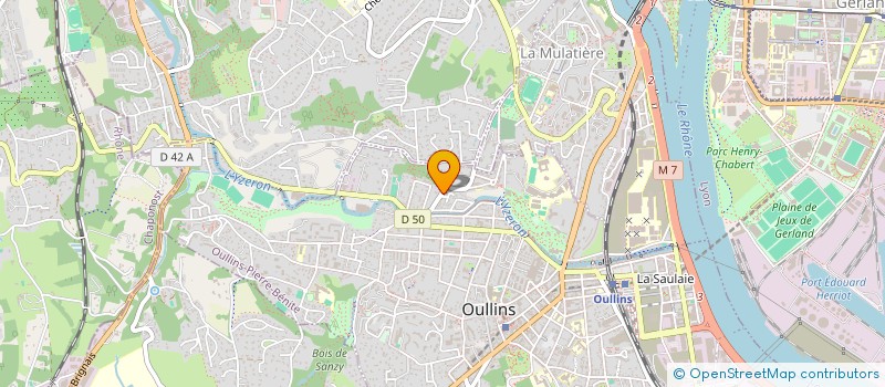 localisation de l'entreprise MONSIEUR MICHEL CELEMENSKI  VILLEURBANNE