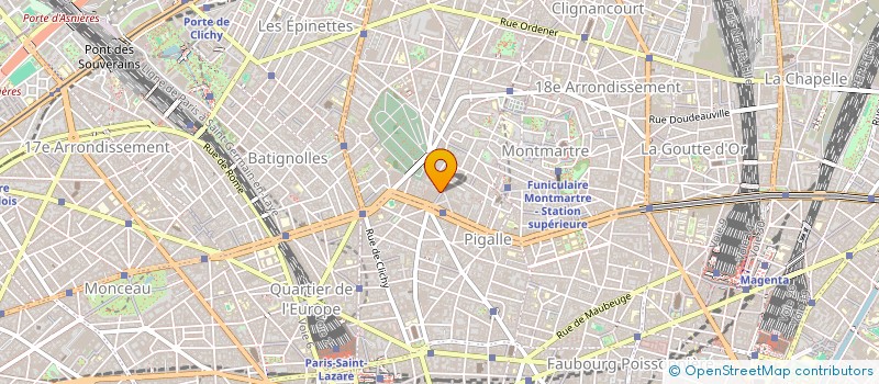 localisation de l'entreprise MONSIEUR MICHEL CELIE  PARIS