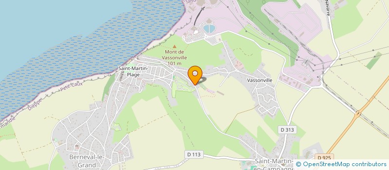 localisation de l'entreprise MONSIEUR MICHEL CELLIER à PETIT-CAUX