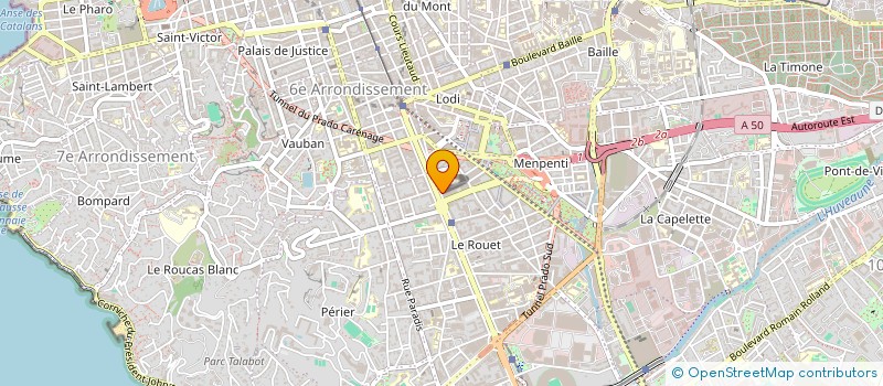 localisation de l'entreprise MONSIEUR MICHEL CESBRON à MARSEILLE