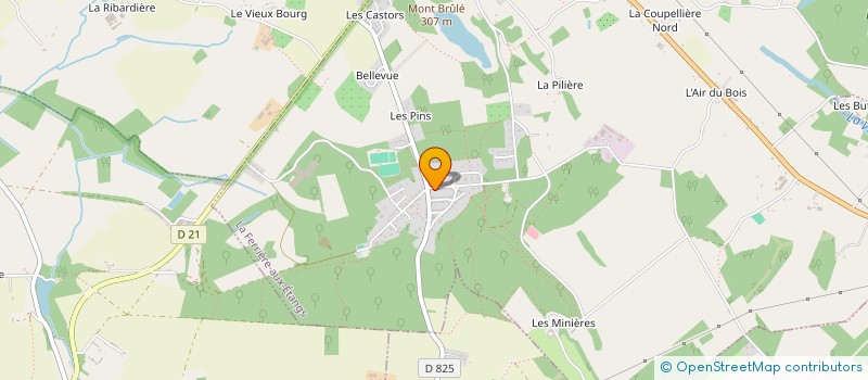 localisation de l'entreprise MONSIEUR MICHEL CHABOT à LA FERRIERE-AUX-ETANGS