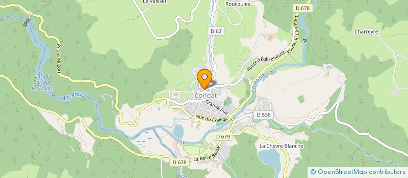 localisation de l'entreprise MONSIEUR MICHEL CHABRIER à SAINT-SATURNIN