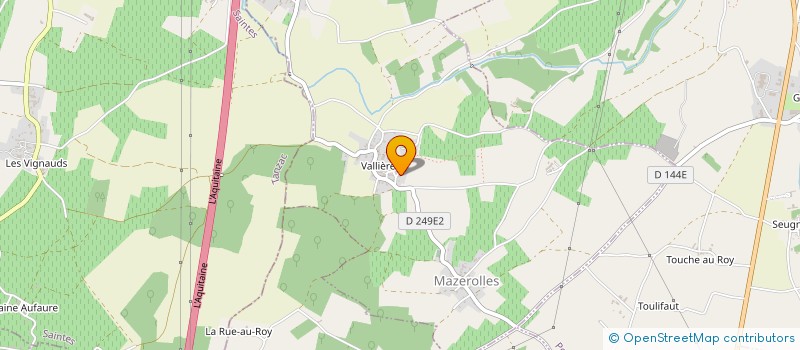 localisation de l'entreprise MONSIEUR MICHEL CHAIGNAUD  FLEAC-SUR-SEUGNE