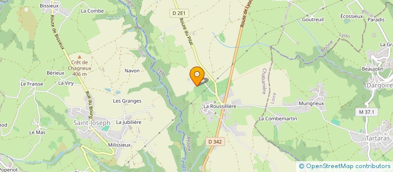 localisation de l'entreprise MONSIEUR MICHEL CHAMPAILLER  CHABANIERE