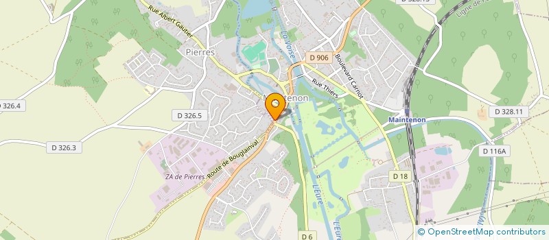 localisation de l'entreprise MONSIEUR MICHEL CHAMPION à MAINTENON