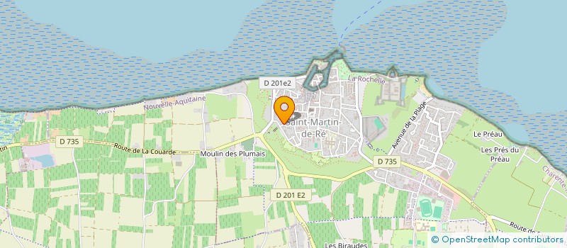 localisation de l'entreprise MONSIEUR MICHEL CHANSIGAUD  SAINT-MARTIN-DE-RE