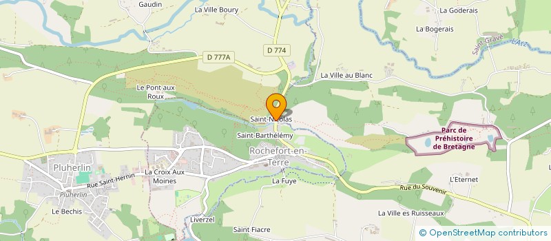 localisation de l'entreprise MONSIEUR MICHEL CHANTEPIE à ROCHEFORT-EN-TERRE