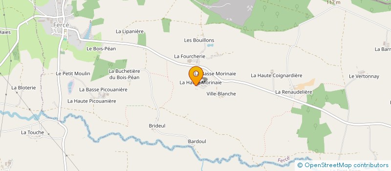 localisation de l'entreprise MONSIEUR MICHEL CHANTEREAU à FERCE