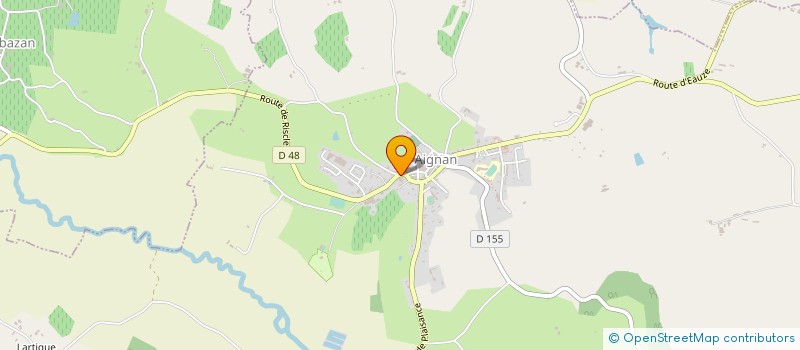 localisation de l'entreprise MONSIEUR MICHEL CHANUT  AIGNAN